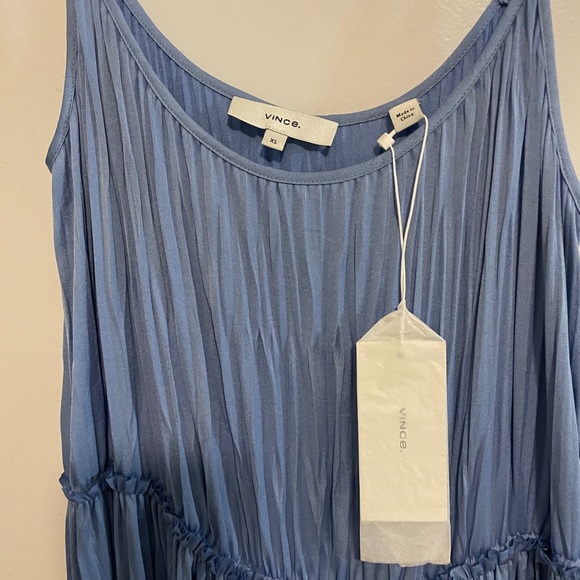 Vince Maxi Blue Maxi Dress - Picture 6 of 9